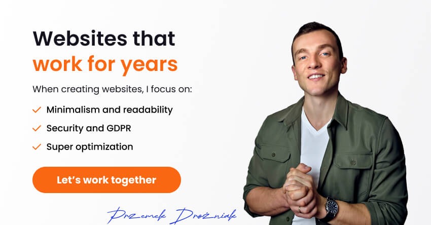 Przemek Drożniak - Websites & Marketing featured image